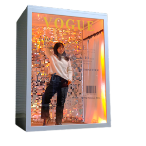 vogue-style-photo-booth-with-glowing-mosaic-background