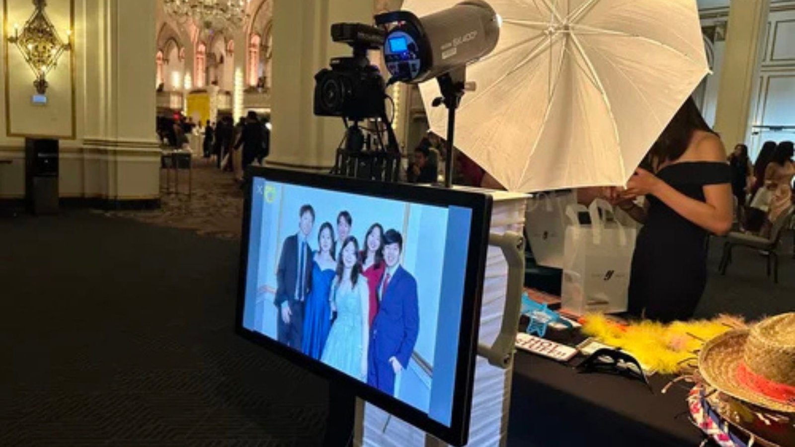 Interactive Touchscreen rental at Boston event