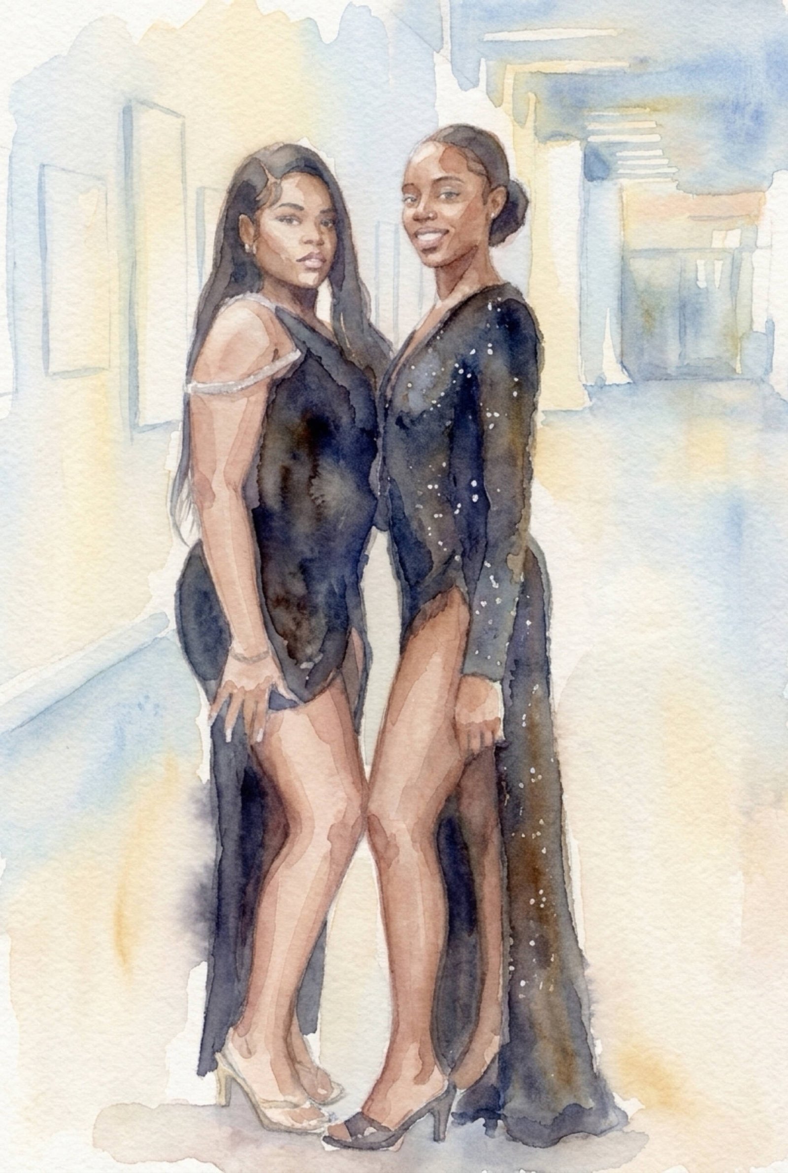 AI watercolor version