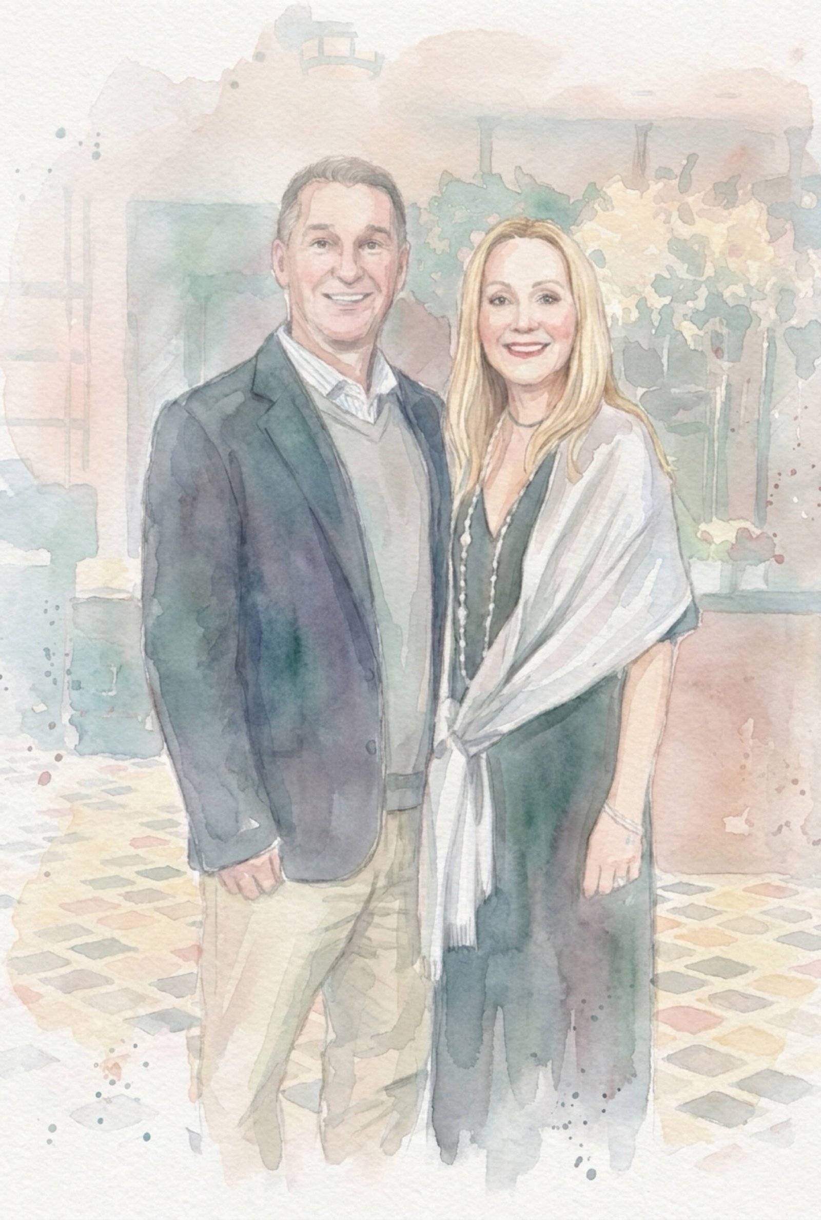 AI watercolor version